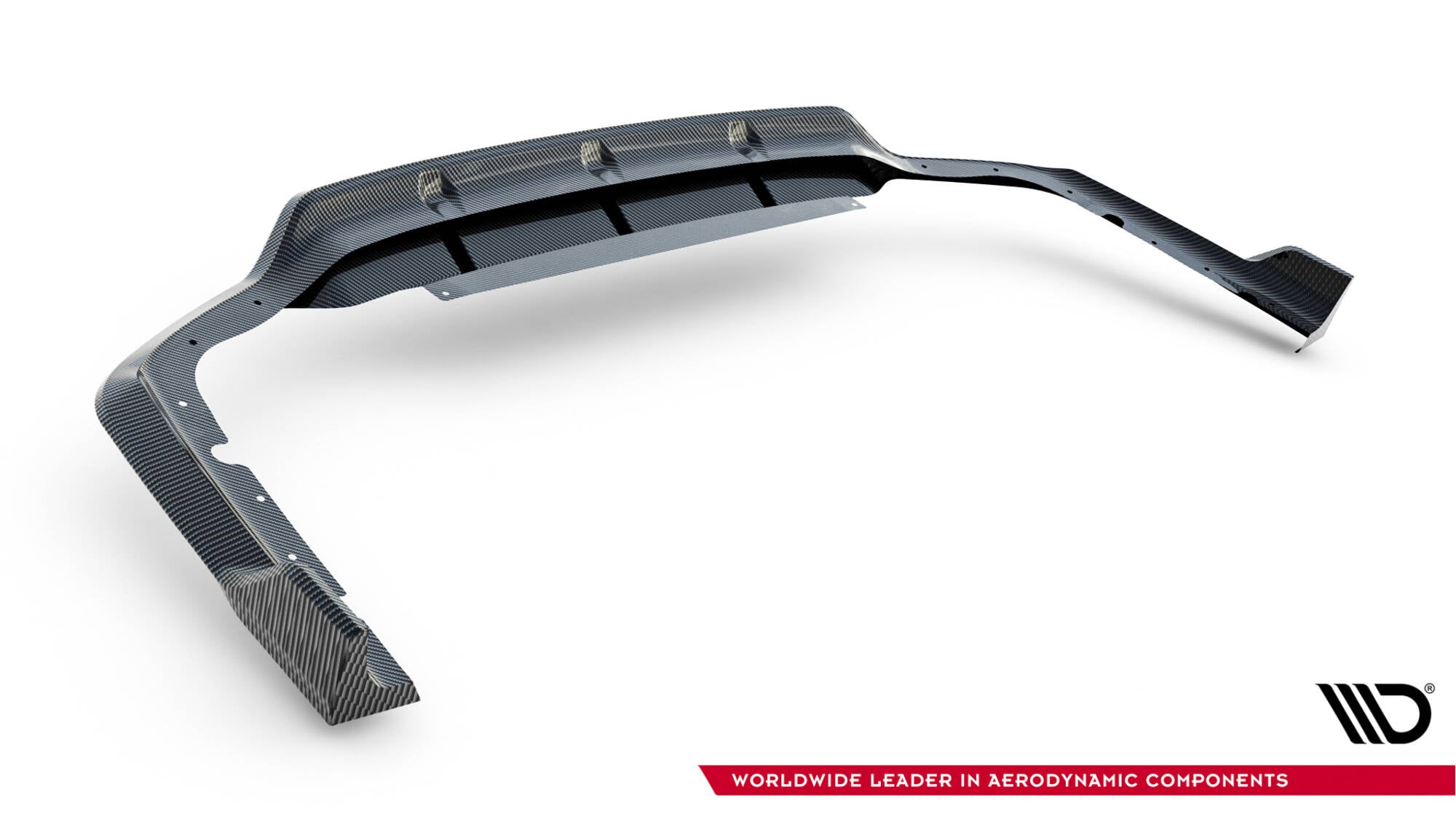 Carbon Fiber Heckansatz BMW X7 M-PACK G07 Facelift (version without towbar)