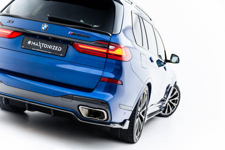 Carbon Fiber Heckansatz BMW X7 M-PACK G07 / G07 Facelift (version with towbar)