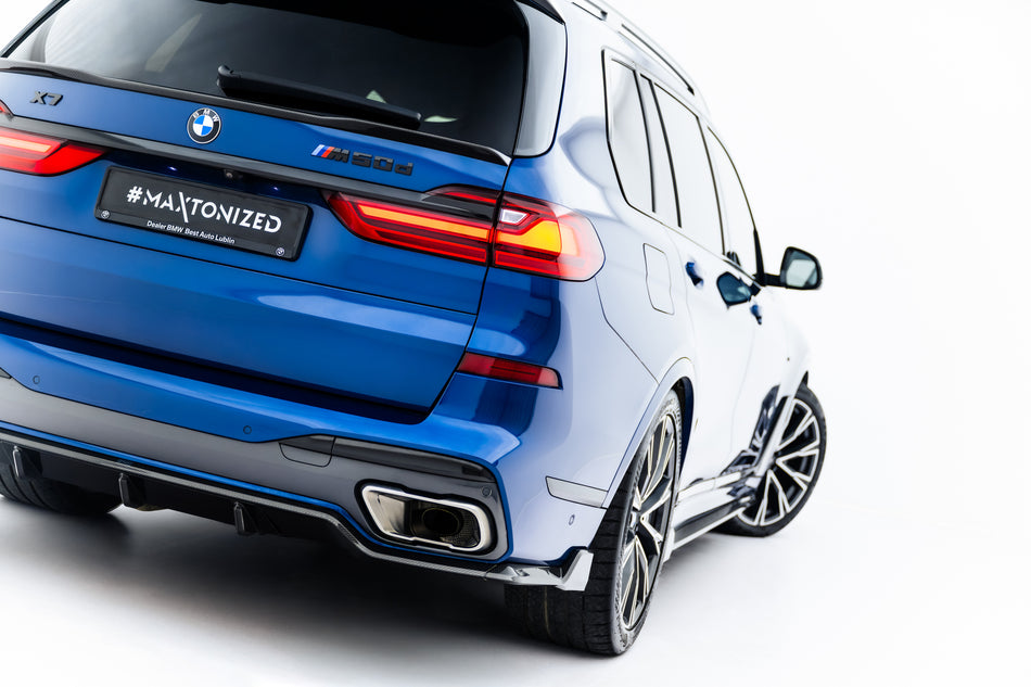 Carbon Fiber Heckansatz BMW X7 M-PACK G07 / G07 Facelift (version with towbar)