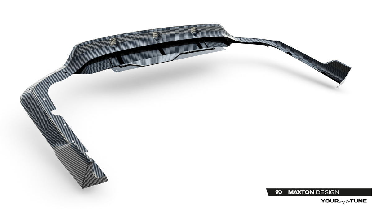 Carbon Fiber Heckansatz BMW X7 M-PACK G07 / G07 Facelift (version with towbar)