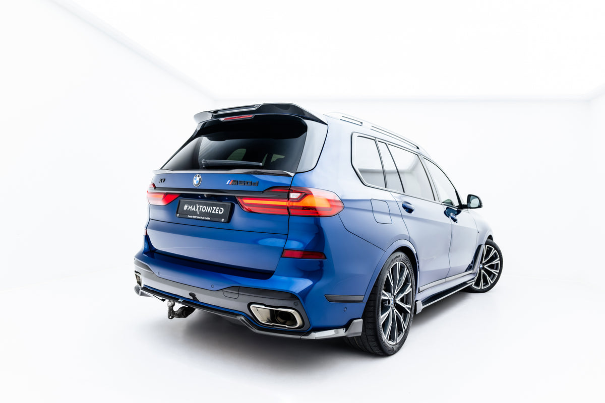 Carbon Fiber Heckansatz BMW X7 M-PACK G07 / G07 Facelift (version with towbar)