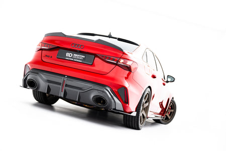 Carbon Fiber Heck Diffusor Seite Audi RS3 Sedan 8Y Facelift