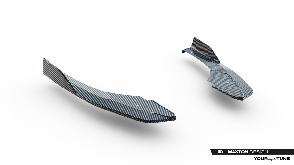 Carbon Fiber Heck Diffusor Seite Audi RS3 Sedan 8Y Facelift
