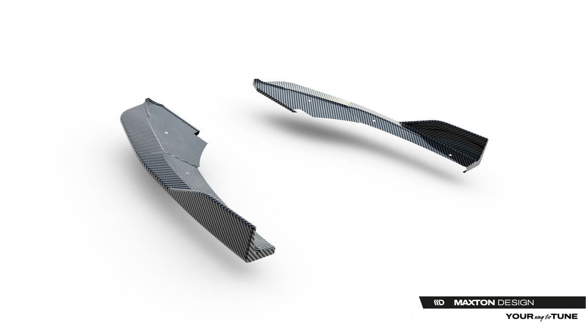 Carbon Fiber Heck Diffusor Seite Audi RS3 Sedan 8Y Facelift