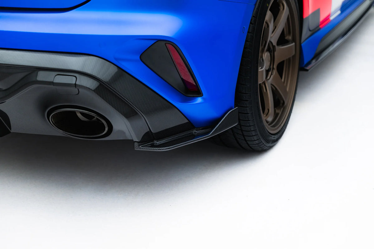 Carbon Fiber Heck Diffusor Seite Audi RS3 Sportback 8Y Facelift