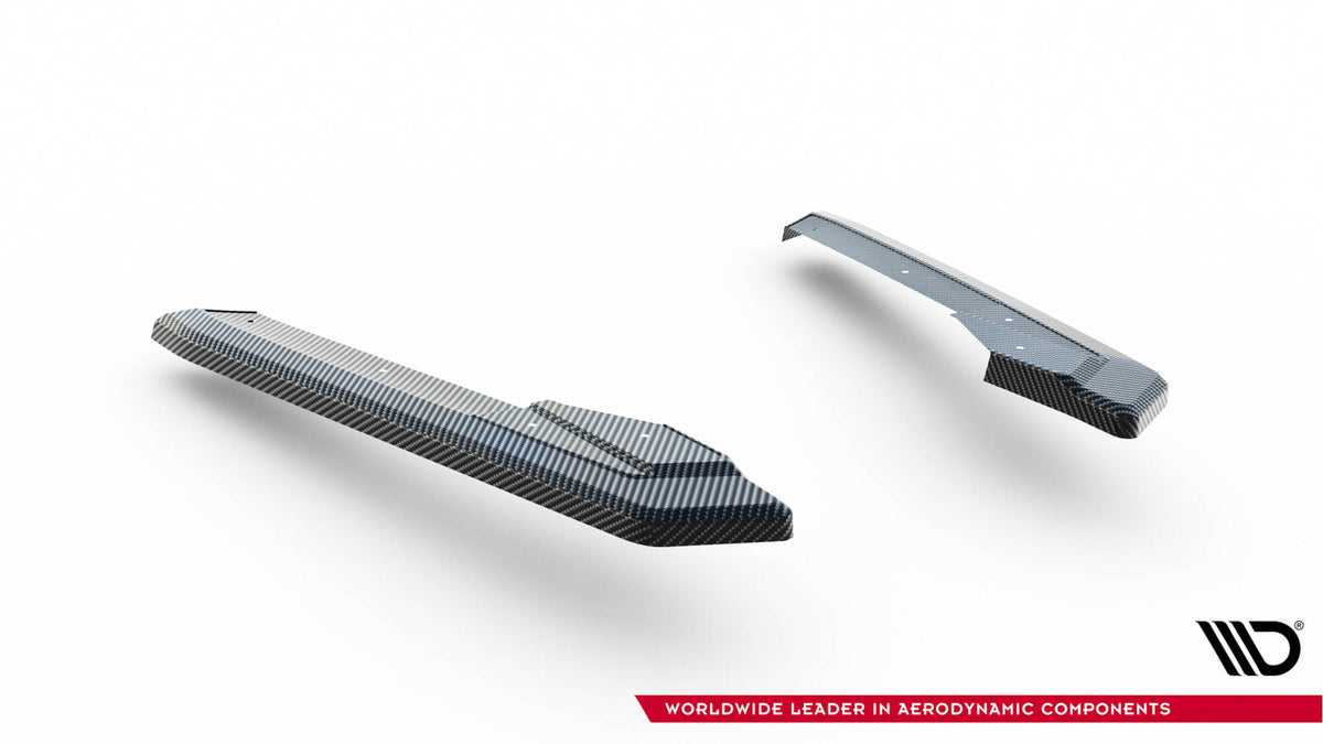 Heckseiten Flaps Audi RS6 C8 Carbon