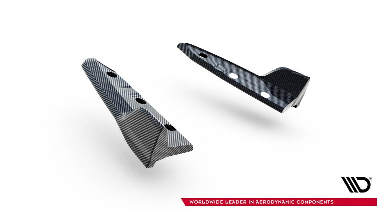 Heckseiten Flaps BMW X5 M F95 Facelift aus Carbon Fiber
