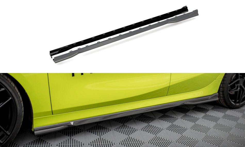 Seitenschweller BMW 1 M-Pack F40 Prepreg Carbon