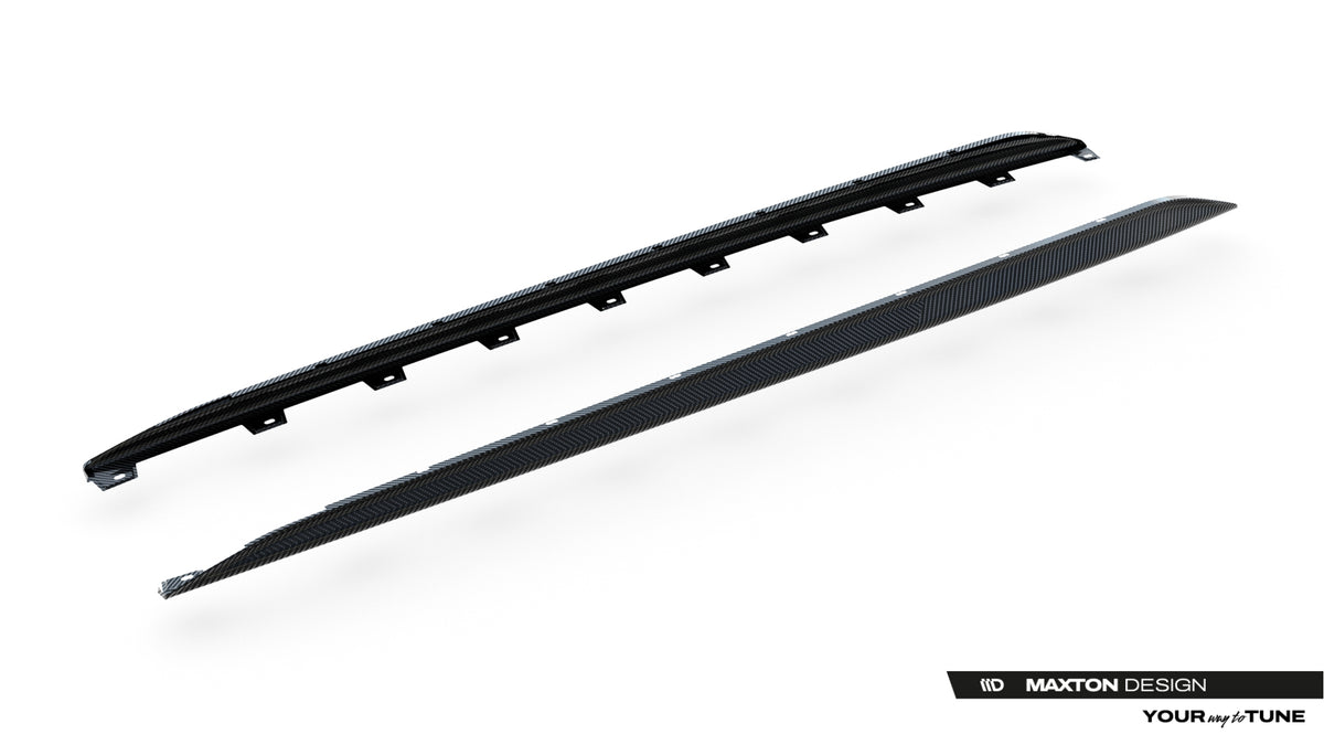 Carbon Fiber Seitenschweller V.2 Audi RS3 Sedan / Sportback 8Y / 8Y Facelift