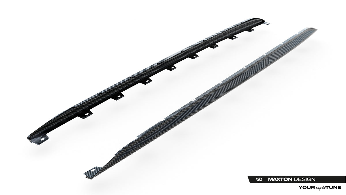 Carbon Fiber Seitenschweller V.2 Audi RS3 Sedan / Sportback 8Y / 8Y Facelift