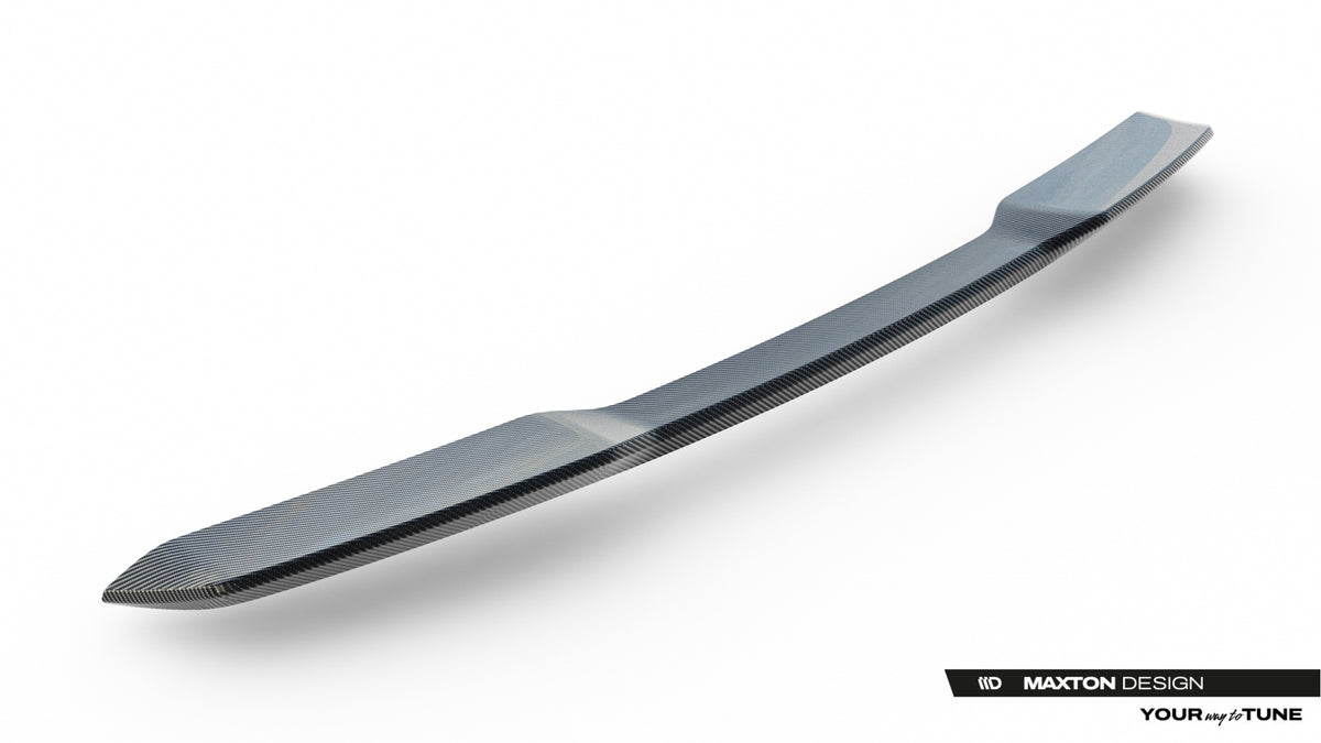 Carbon Fiber Tailgate Spoiler (Upper) Audi SQ8 / Q8 S-Line MK1 Facelift
