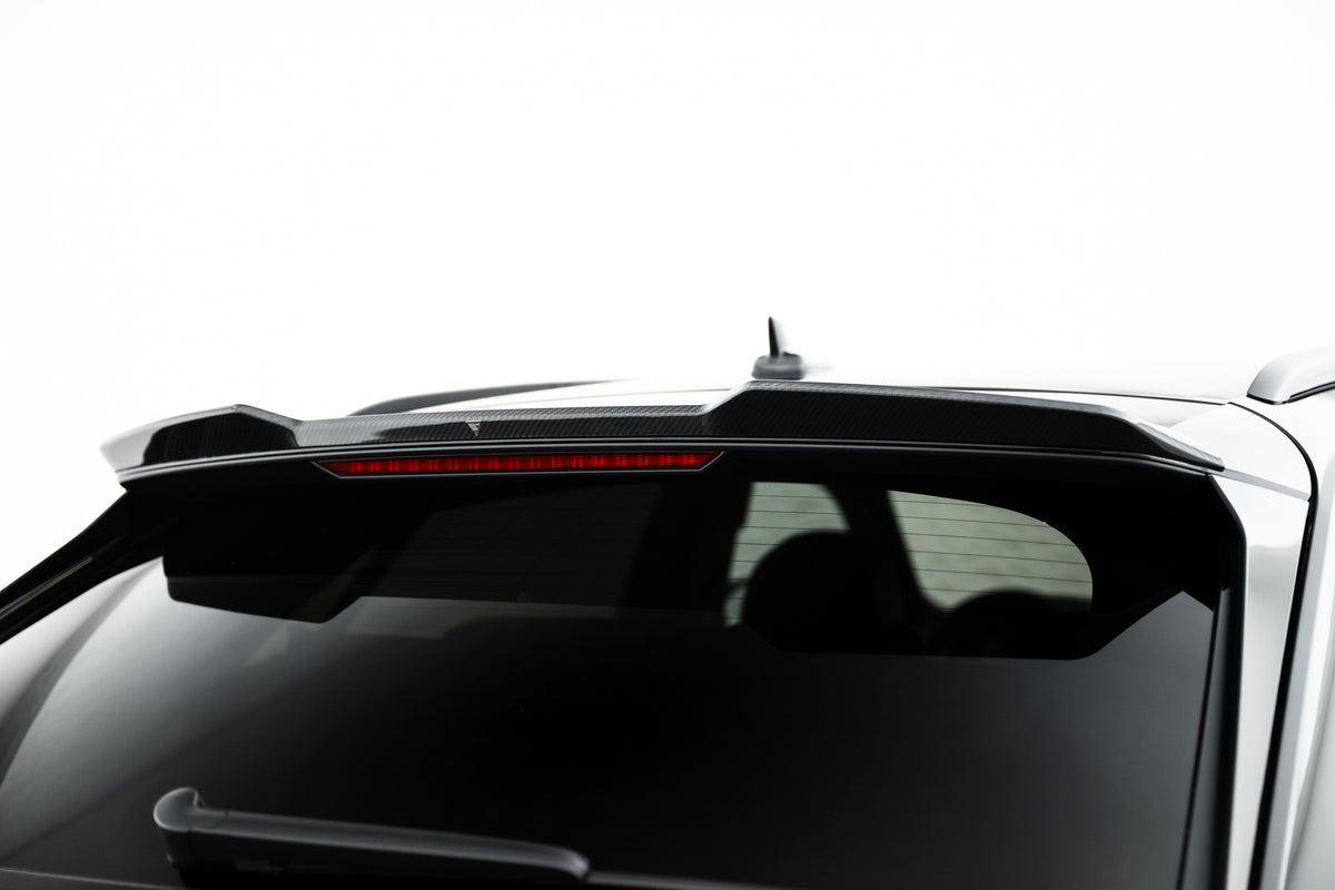 Carbon Fiber Tailgate Spoiler (Upper) Audi SQ8 / Q8 S-Line MK1 Facelift