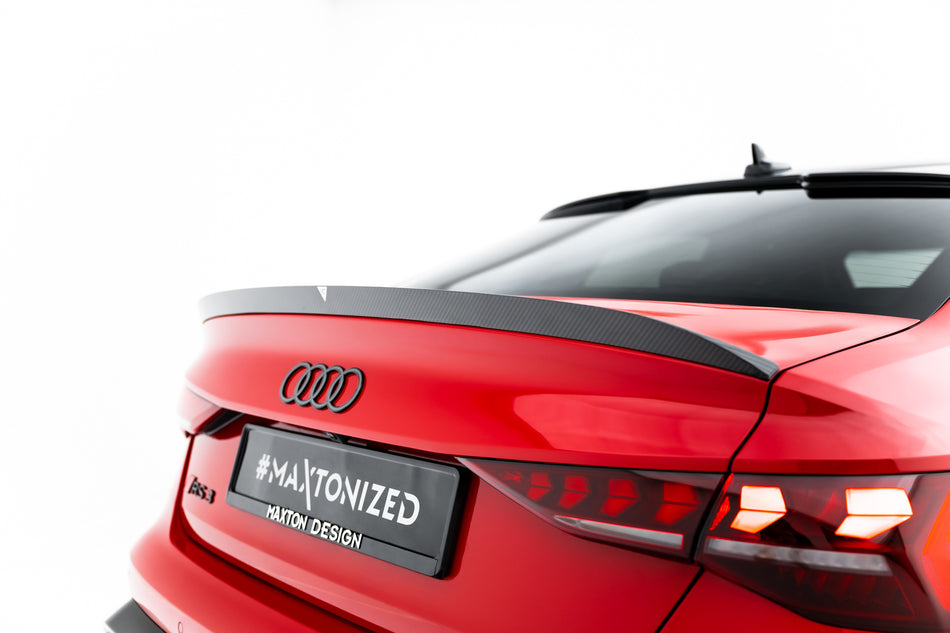 Carbon Fiber Heckklappenspoiler V.2 Audi RS3 / S3 / A3 S-Line / A3 Sedan 8Y Facelift