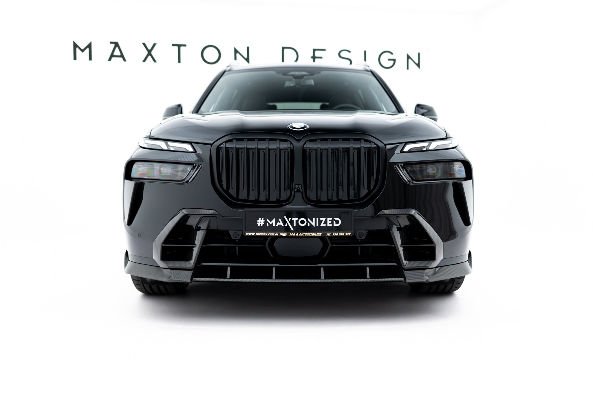 Carbon Frontseiten Flaps BMW X7 M-Pack G07 Facelift