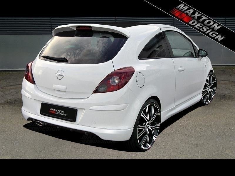 Heckdiffusor Opel Corsa D