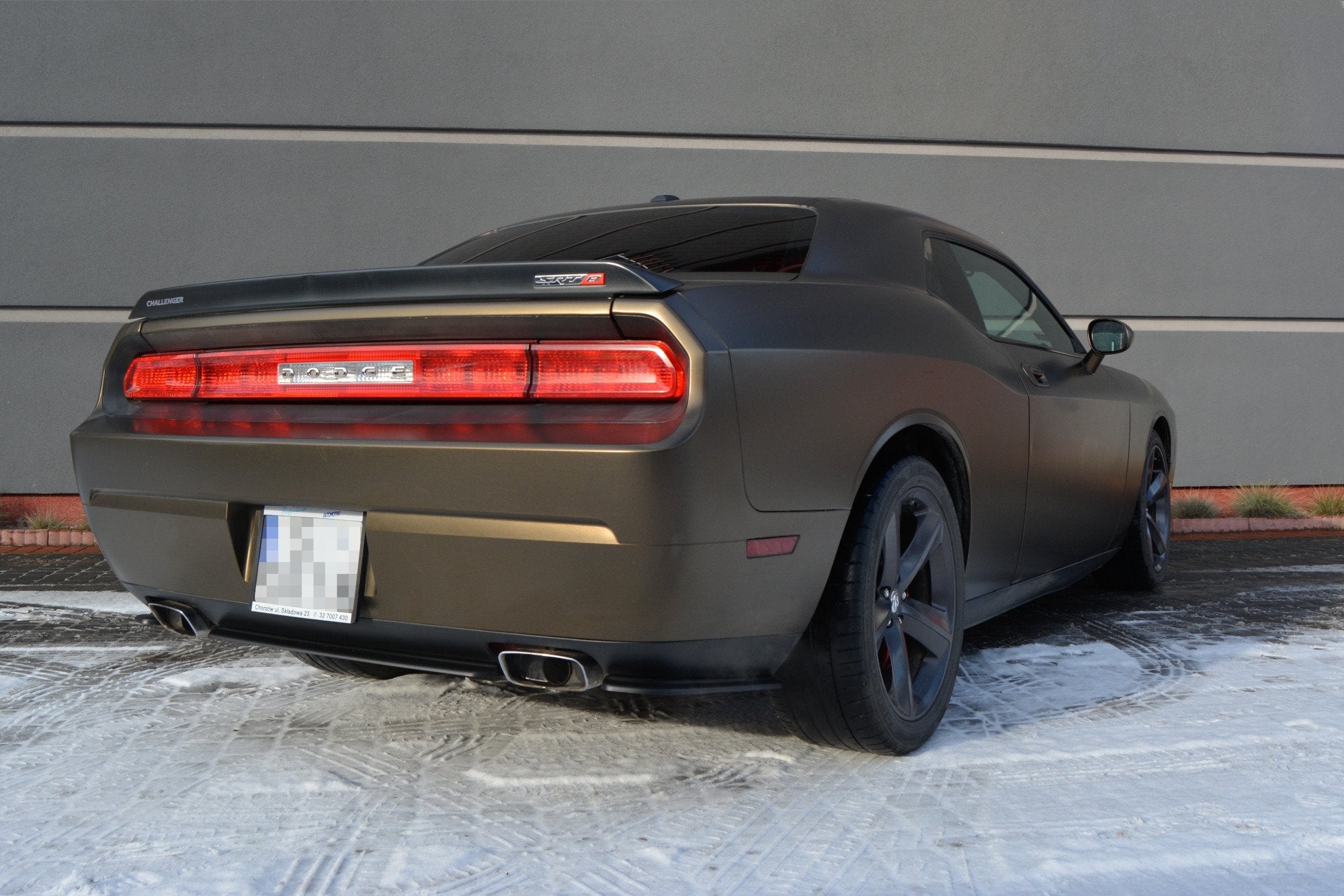Heckdiffusor Dodge Challenger MK3 Phase-I SRT8 Coupe