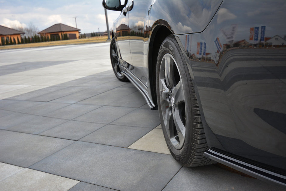Frontspoiler Lippe Heckansatz Honda Accord MK8. (cu-series) VOR Facelift Sedan