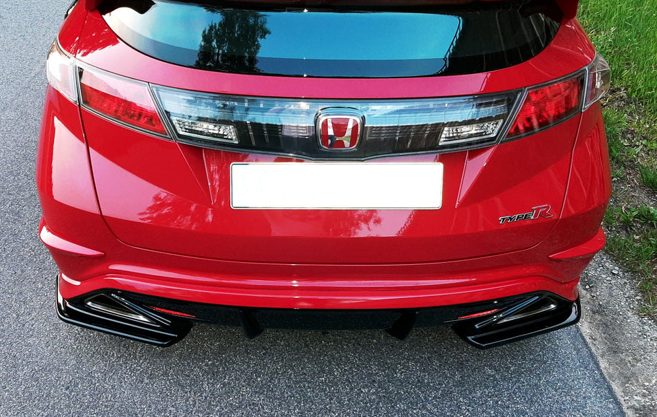 Heckdiffusor Seiten links und rechts Honda Civic VIII Type-R GP