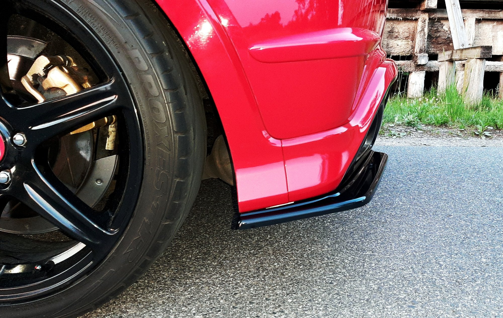 Heckdiffusor Seiten links und rechts Honda Civic VIII Type-R GP