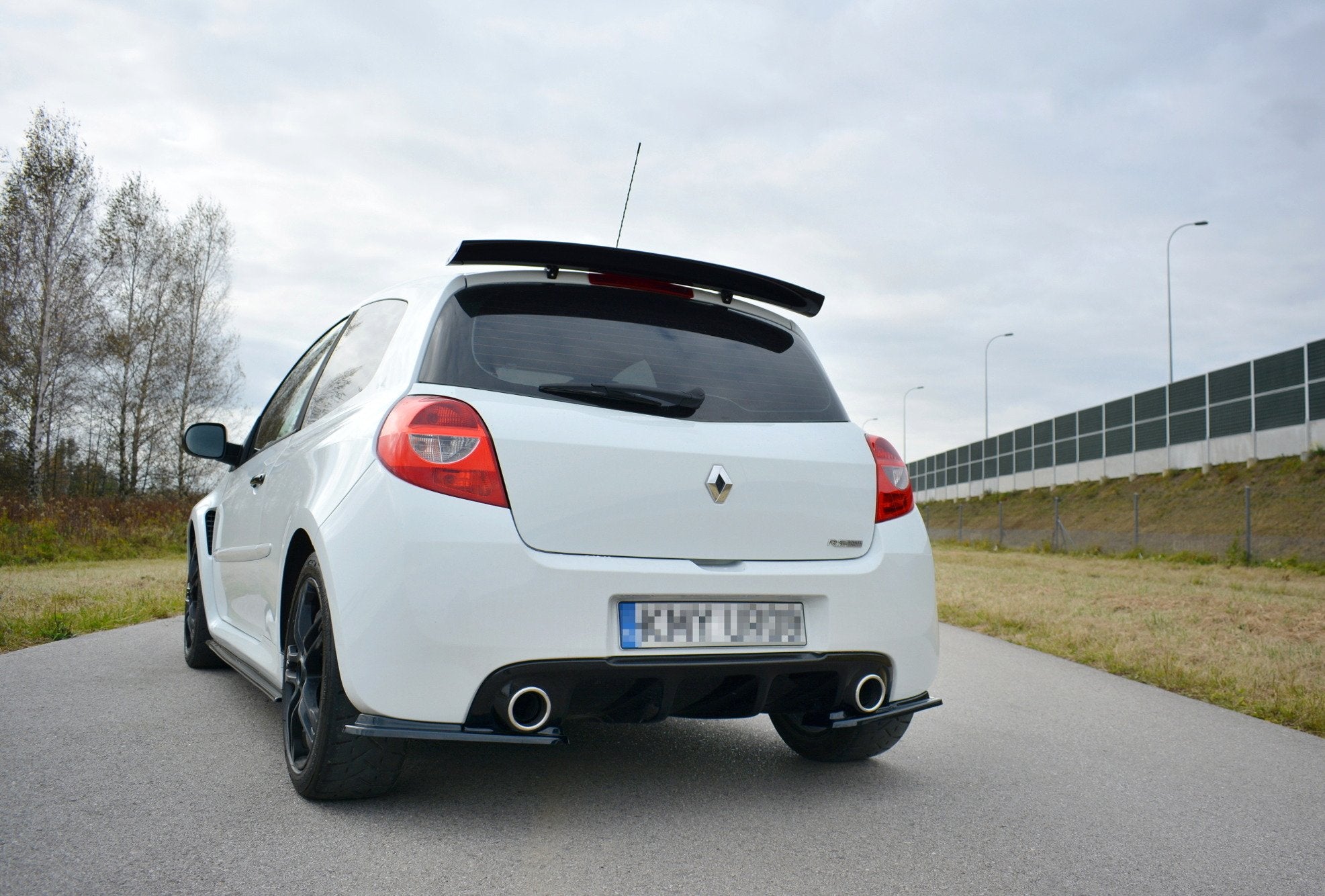 Heckdiffusor Renault Clio MK3 RS Facelift