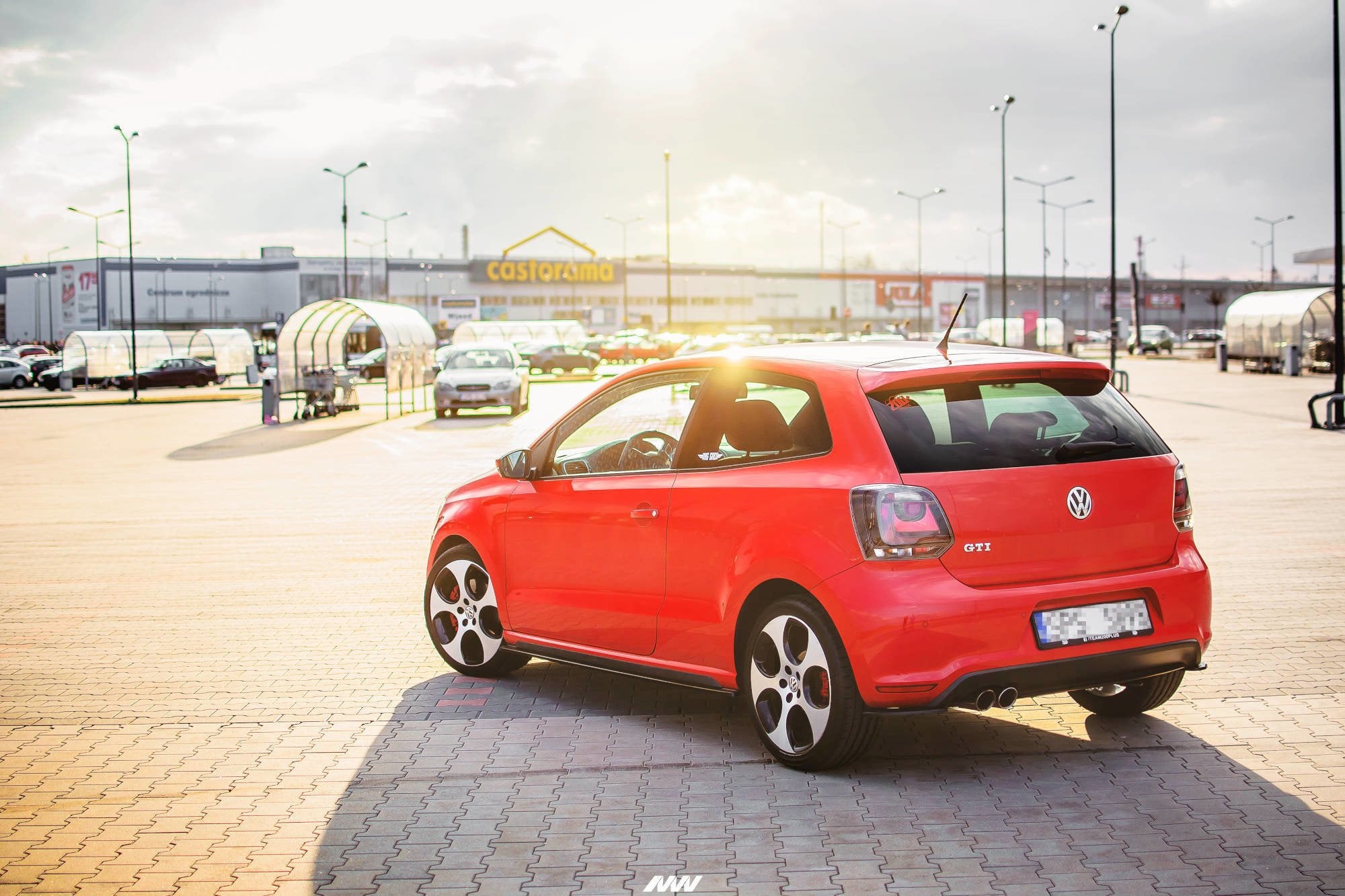 Heckdiffusor Volkswagen Polo GTI Mk5