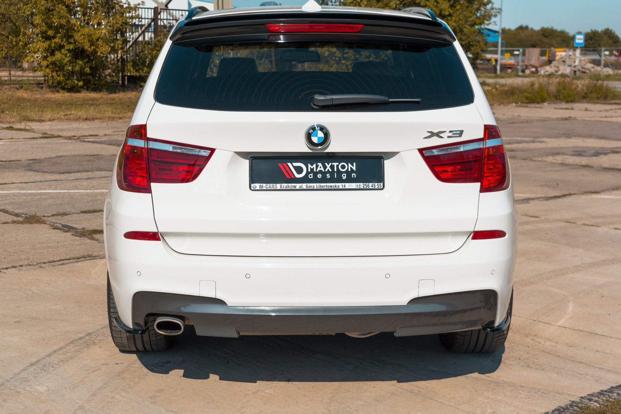 Heckdiffusor BMW X3 F25 M-Pack Facelift