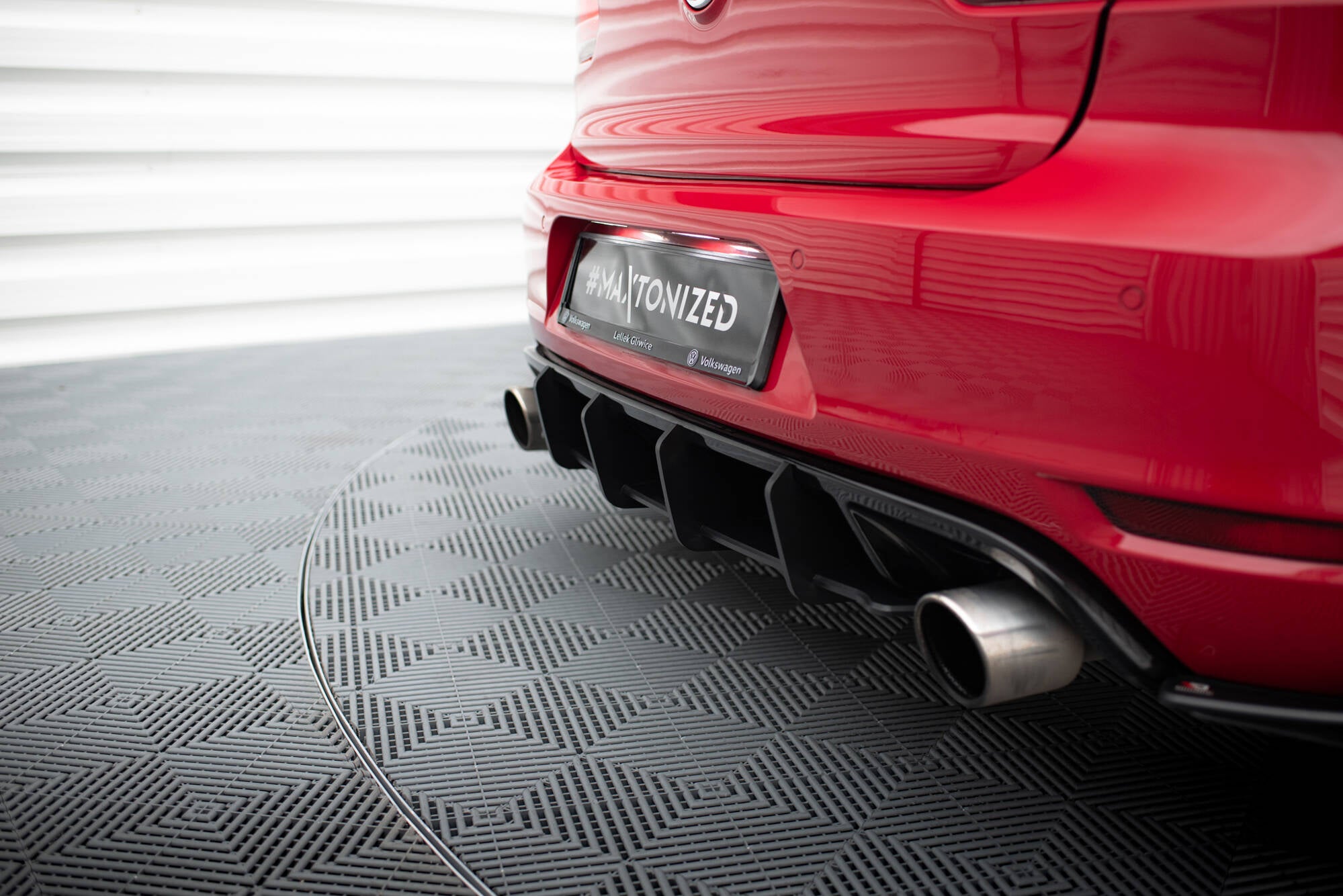 Heckdiffusor V.2 Volkswagen Golf GTI Mk6