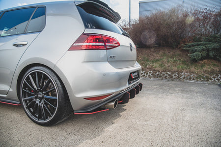 Heckdiffusor Seite L + R V.2 VW Golf 7 GTI