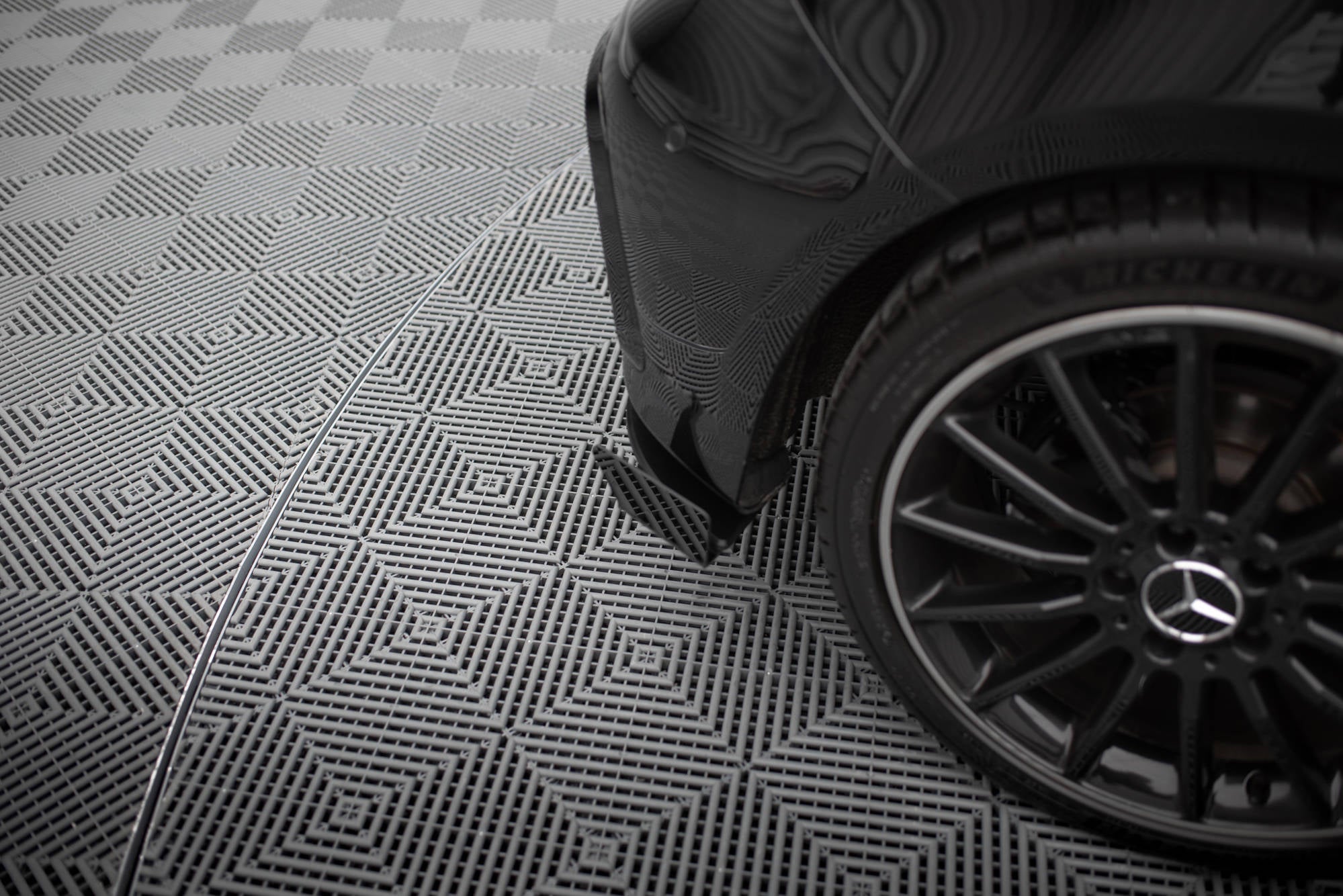 Heckseiten Flaps Mercedes-Benz A AMG-Line W176 Facelift