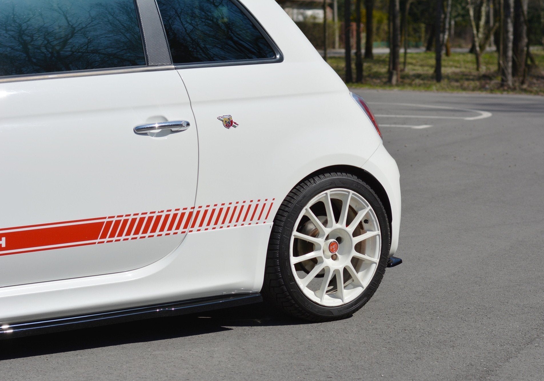 Heckseiten Flaps Abarth 500 Mk1