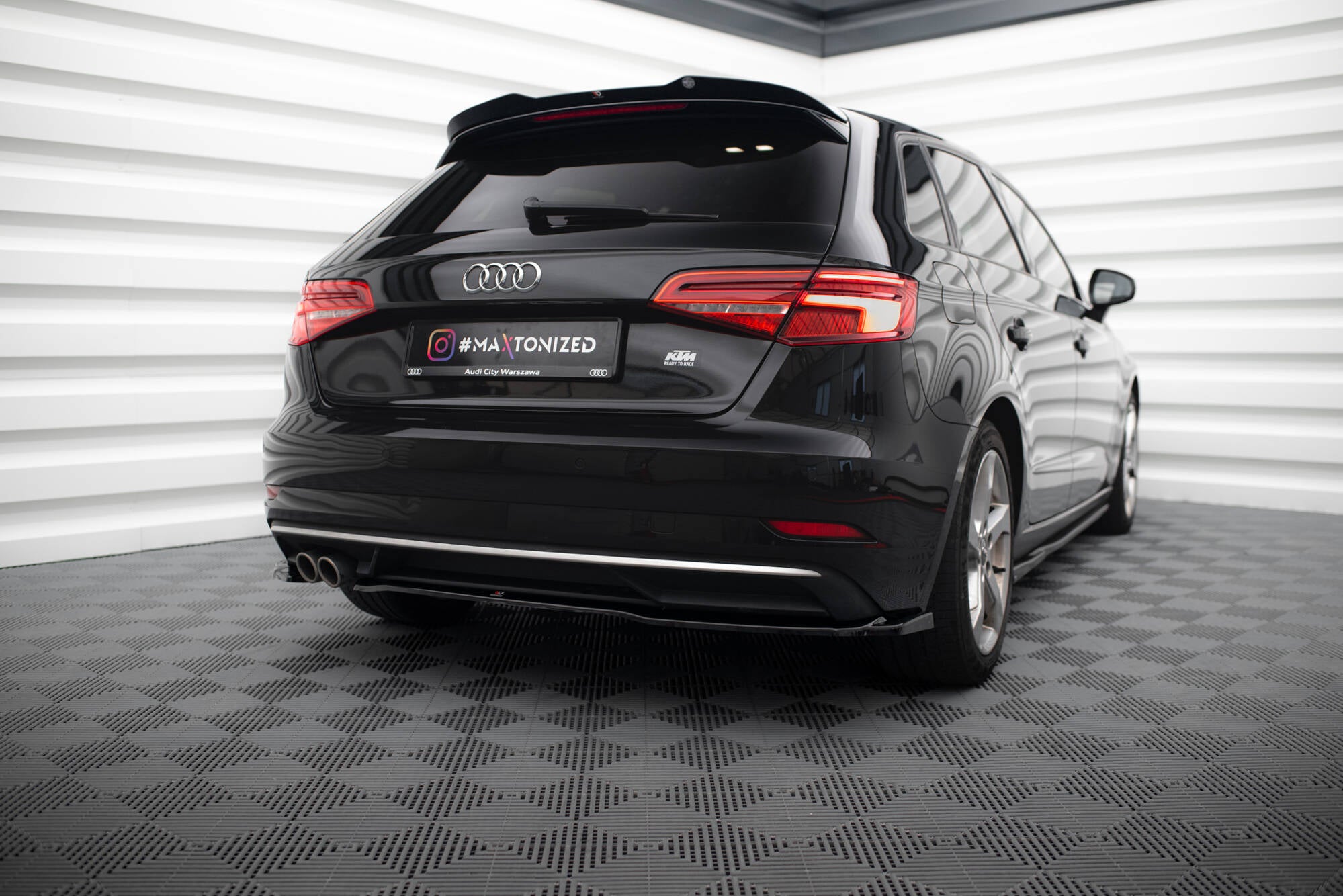 Heckseiten Flaps Audi A3 Sportback 8V Facelift
