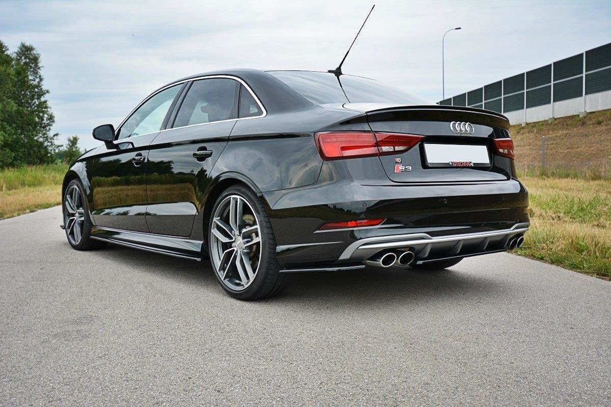 Heckseiten Flaps Audi S3 / A3 S-Line 8V FL Limousine