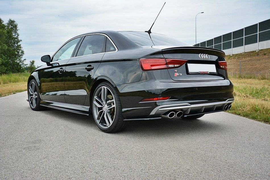 Heckseiten Flaps Audi S3 / A3 S-Line 8V FL Limousine