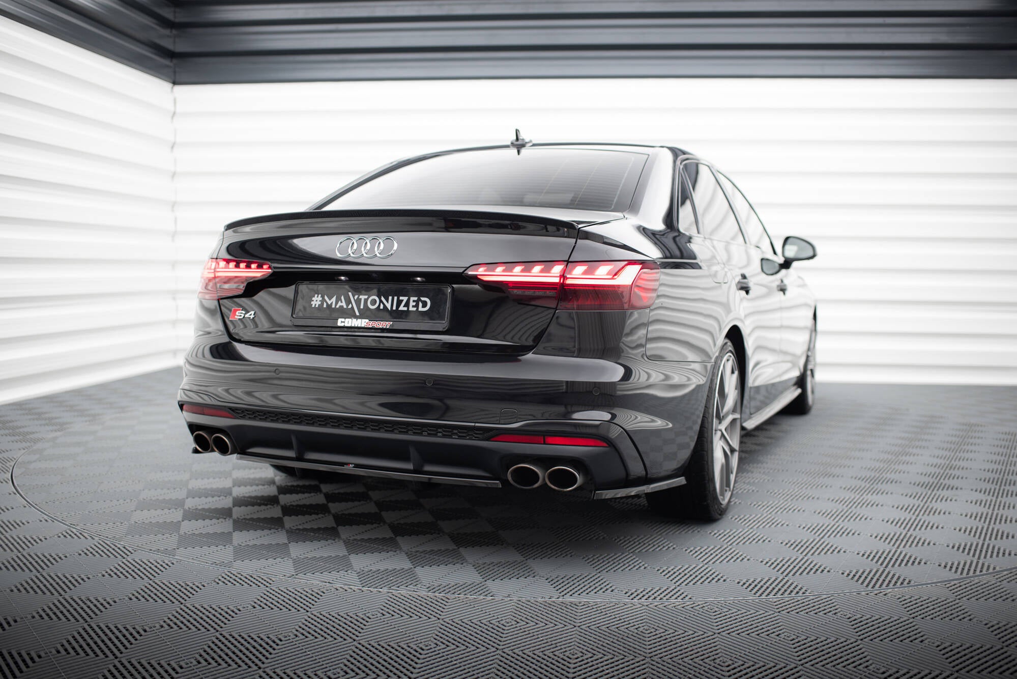 Heckseiten Flaps Audi S4 B9 Facelift