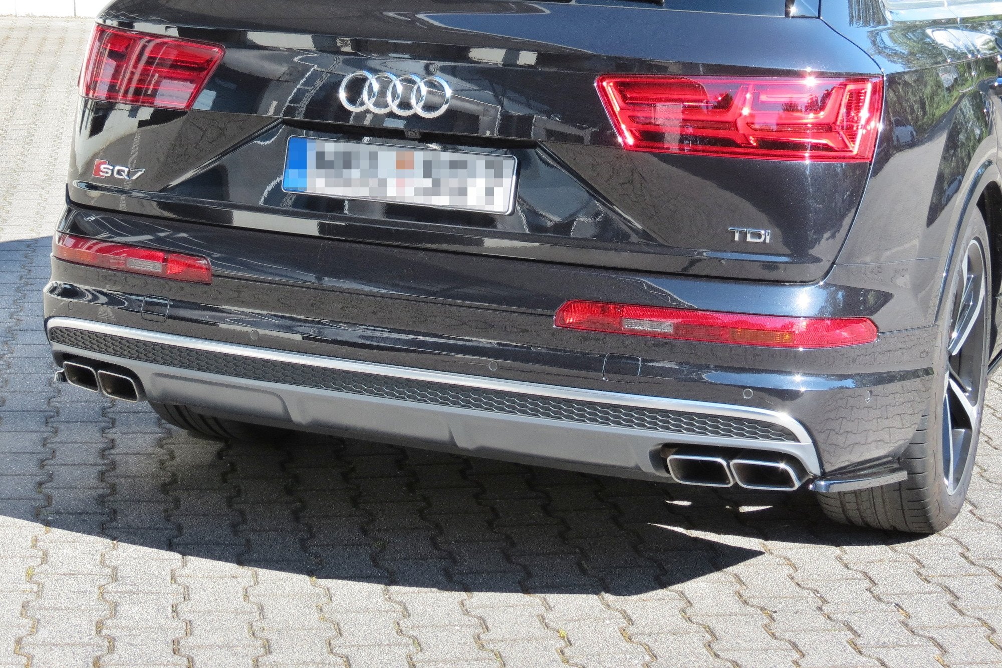 Heckseiten Flaps Audi SQ7 / Q7 S-Line Mk.2