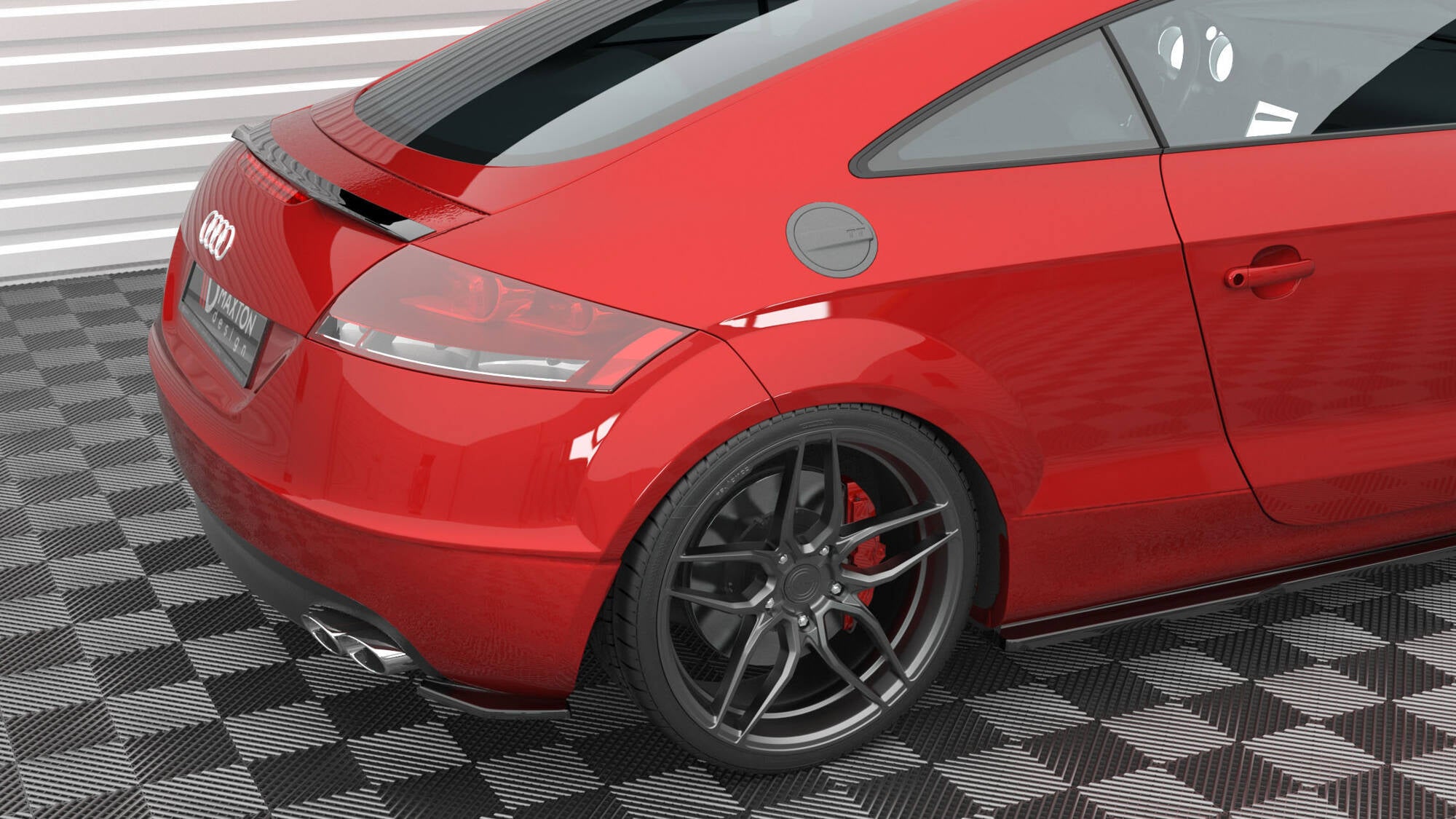 Heckseiten Flaps Audi TT 3.2 V6 8J