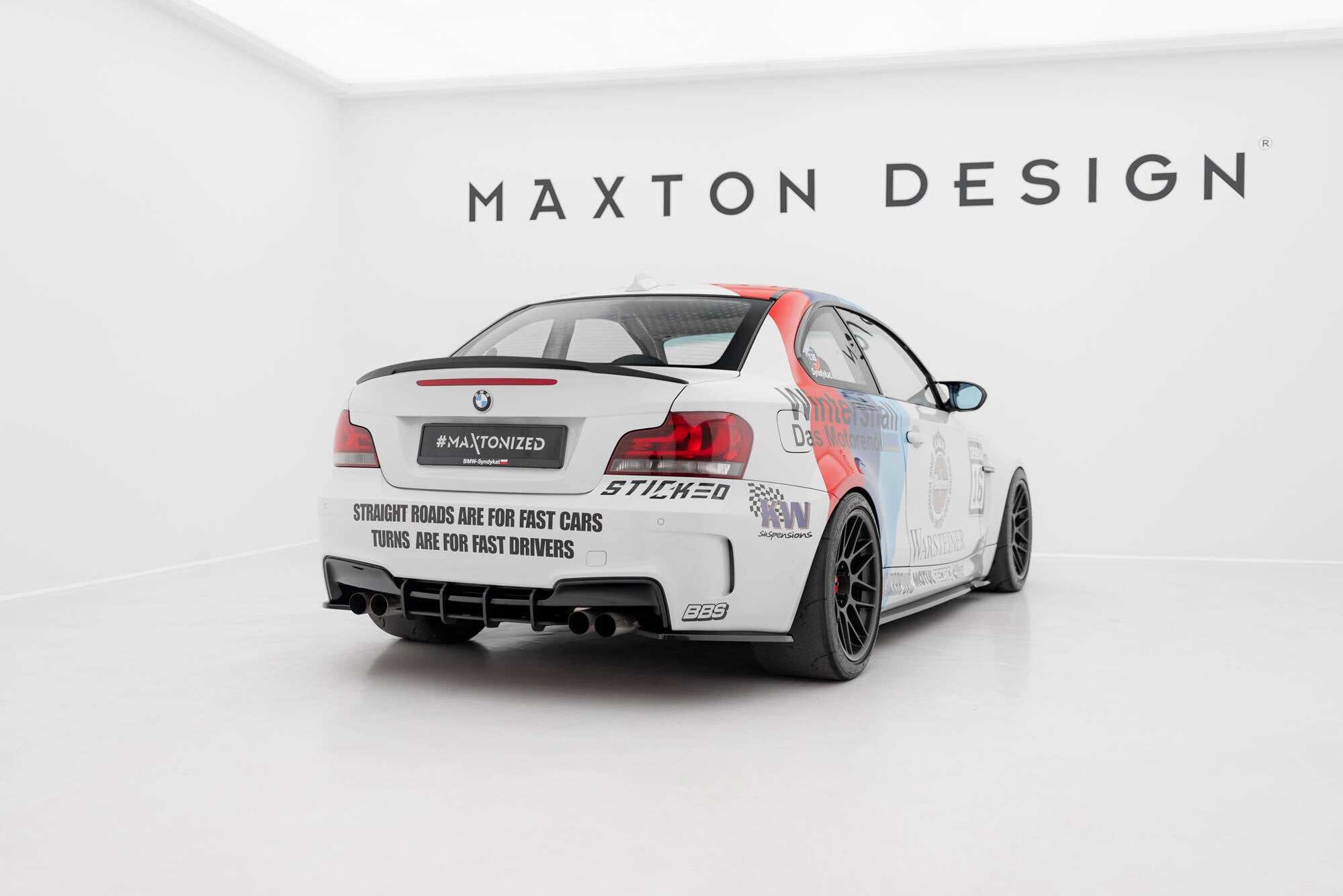 Heckseiten Flaps BMW 1 M Coupe E82