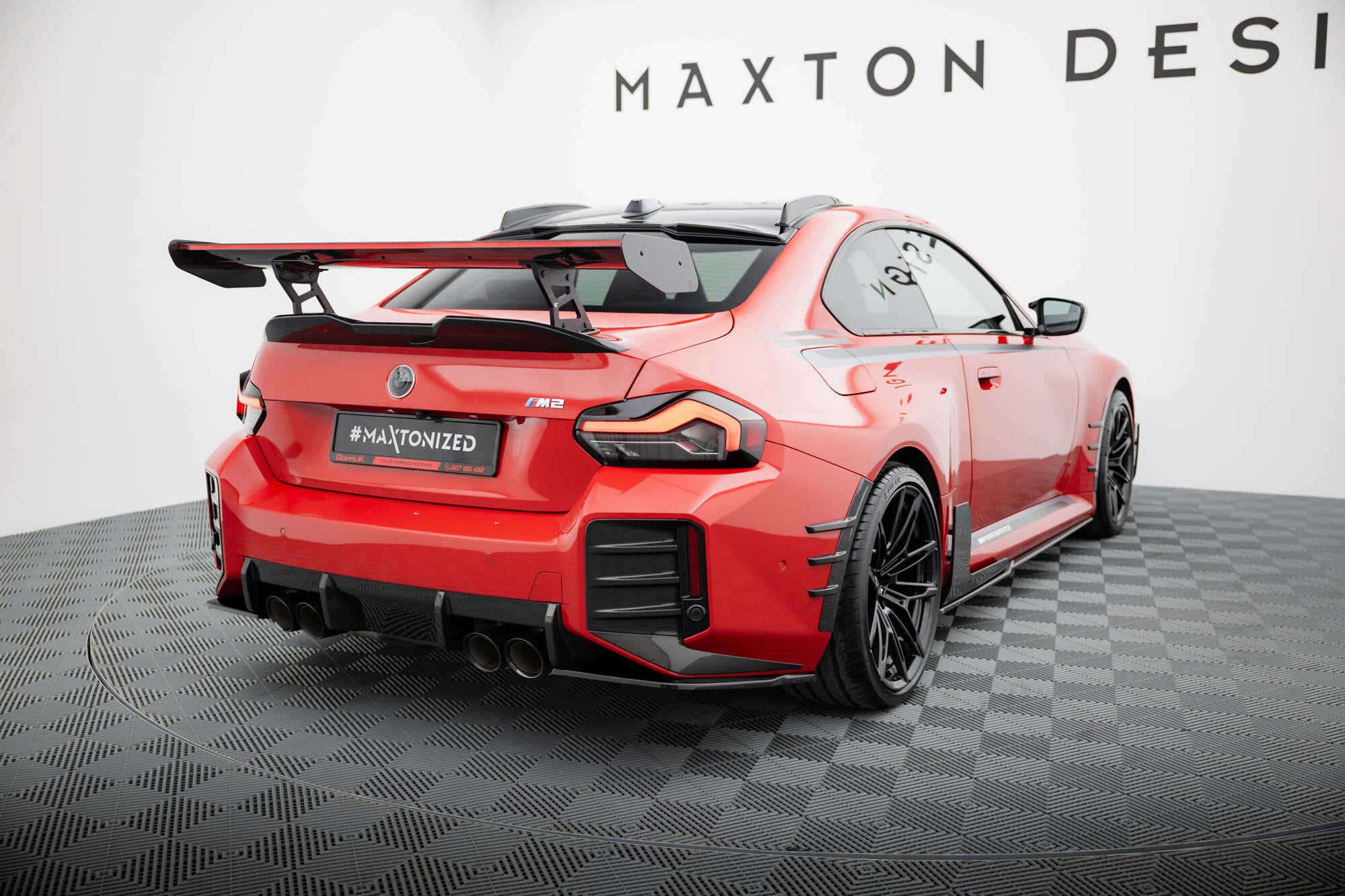 Heckseiten Flaps BMW M2 M-Performance G87