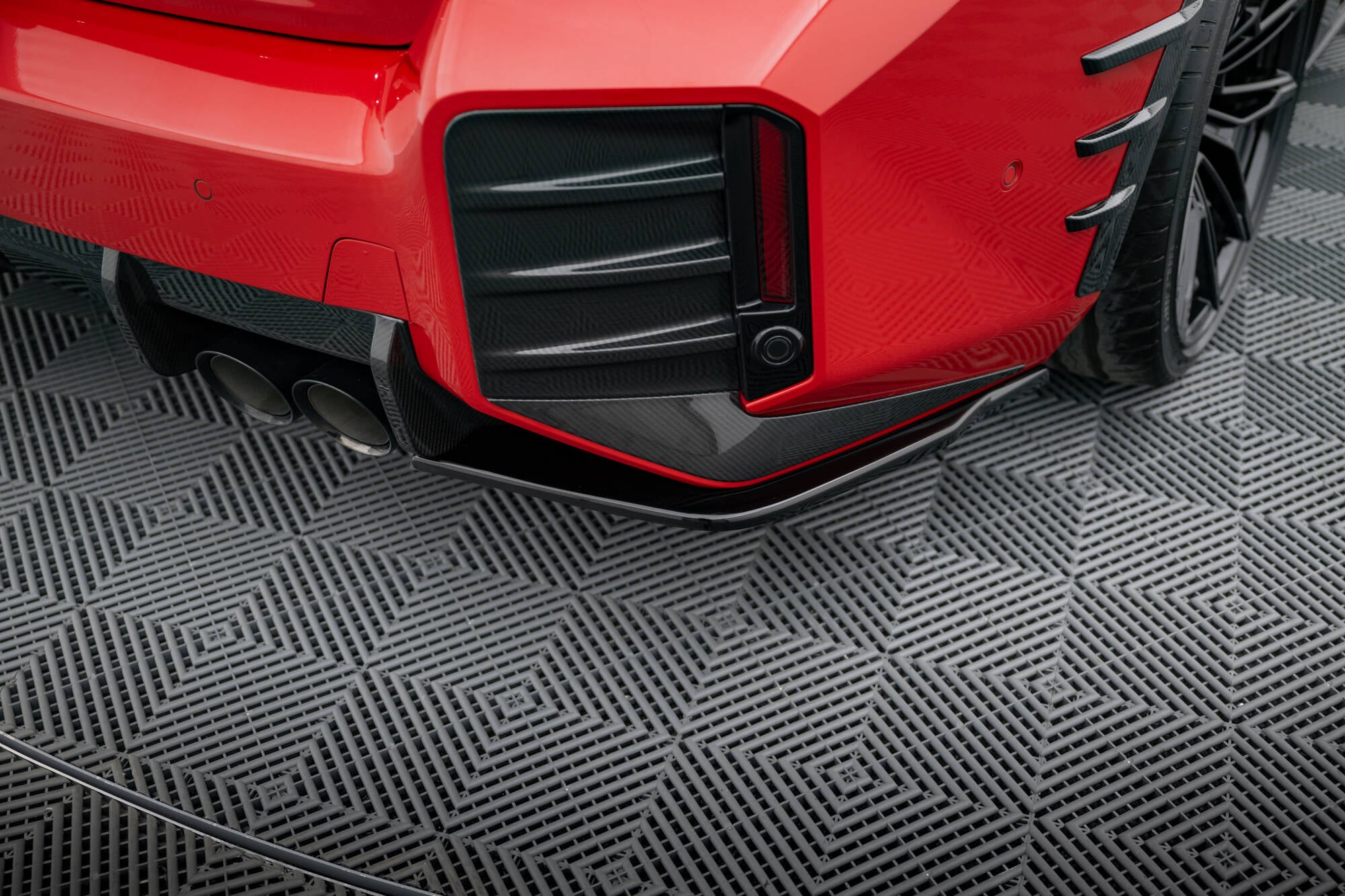 Heckseiten Flaps BMW M2 M-Performance G87