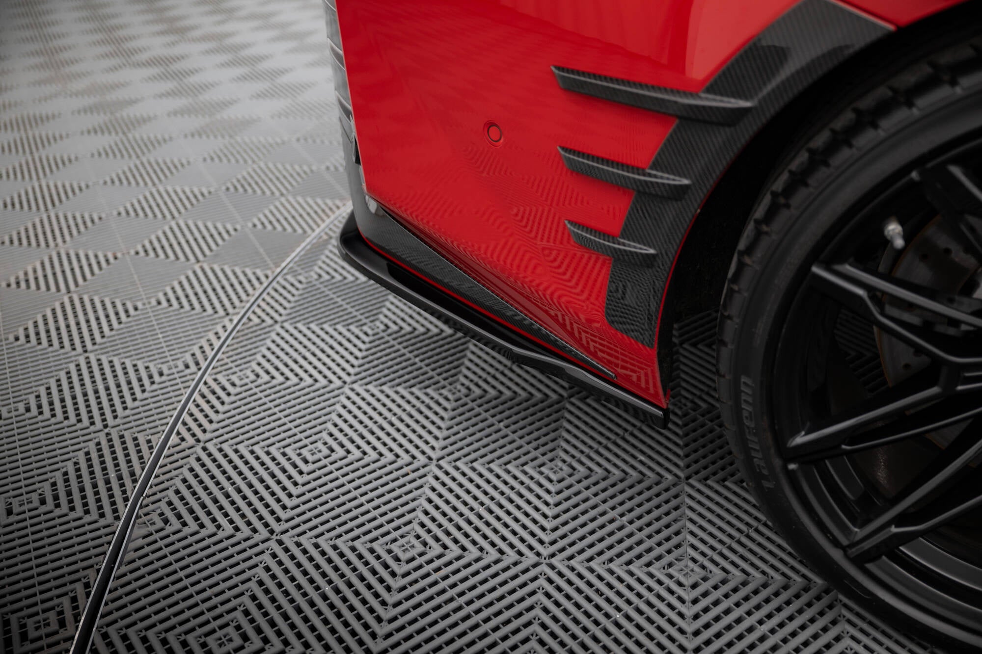 Heckseiten Flaps BMW M2 M-Performance G87