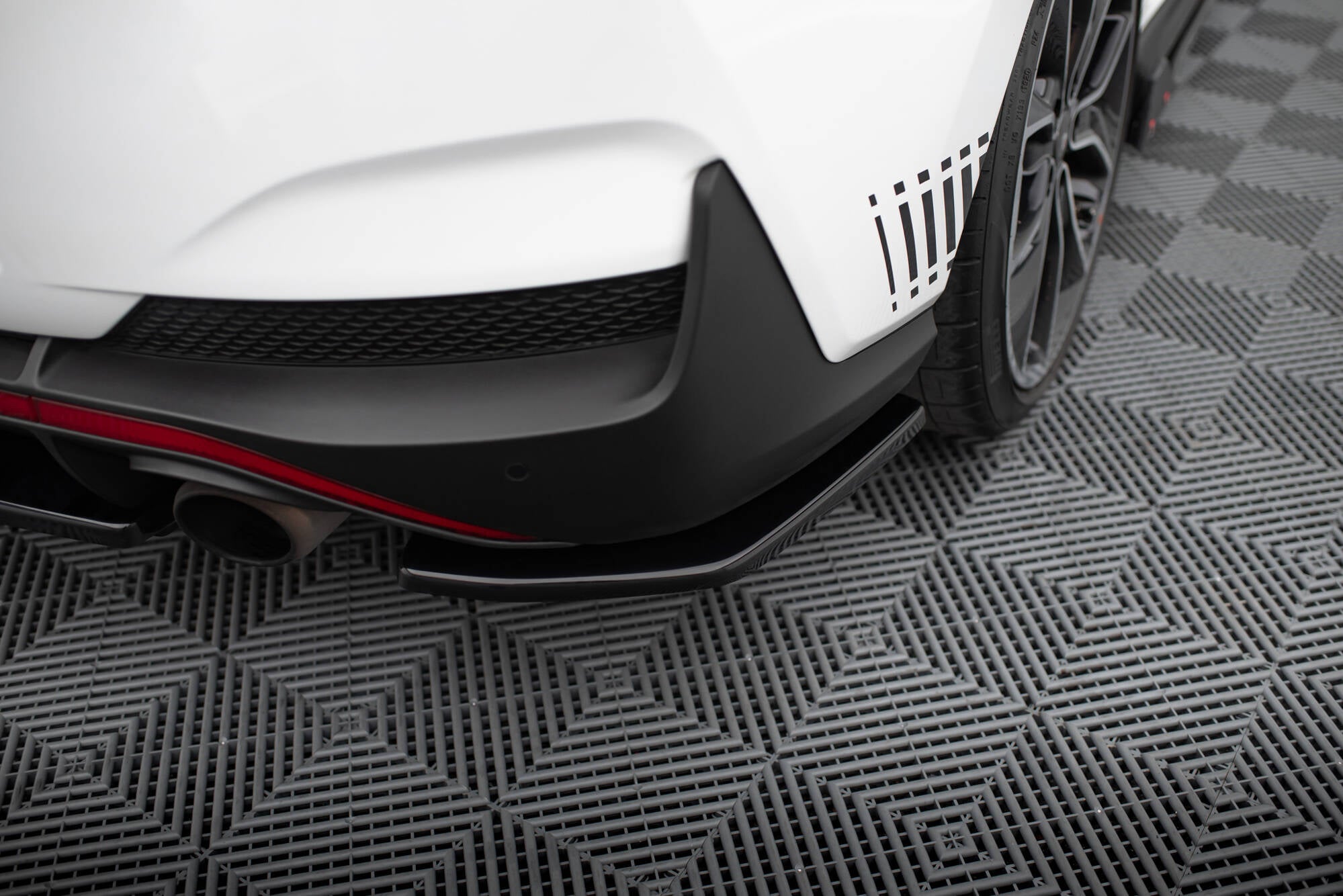 Heckseiten Flaps Hyundai I30 N Mk3 Fastback