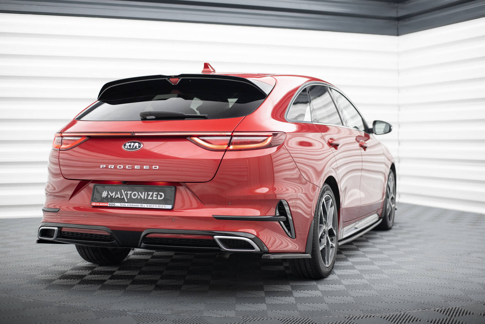 Heckseiten Flaps Kia ProCeed GT / GT-Line Mk1