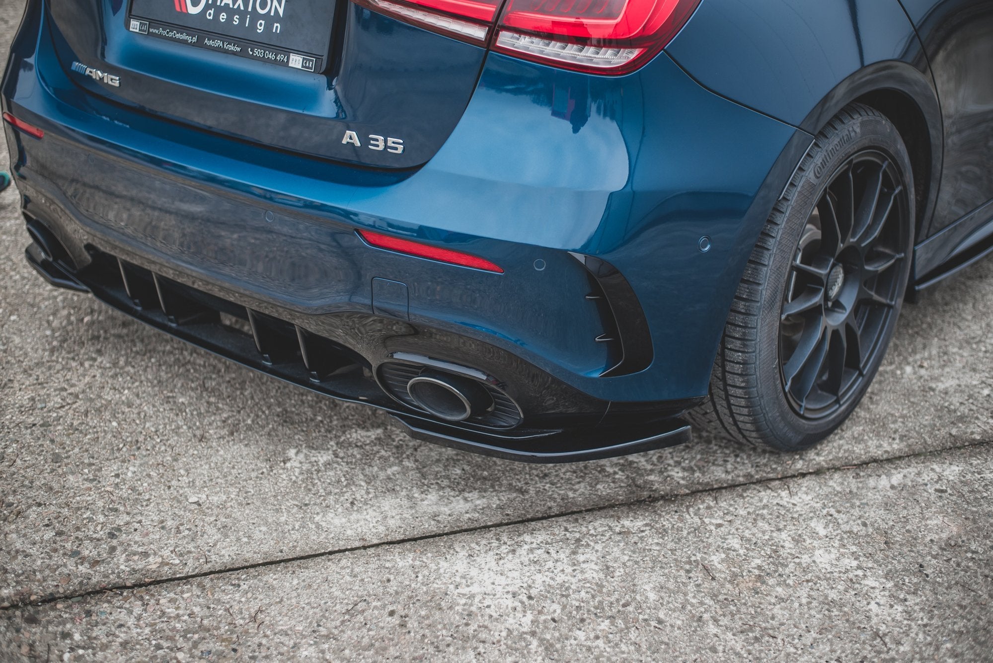 Heckseiten Flaps Mercedes A35 AMG W177