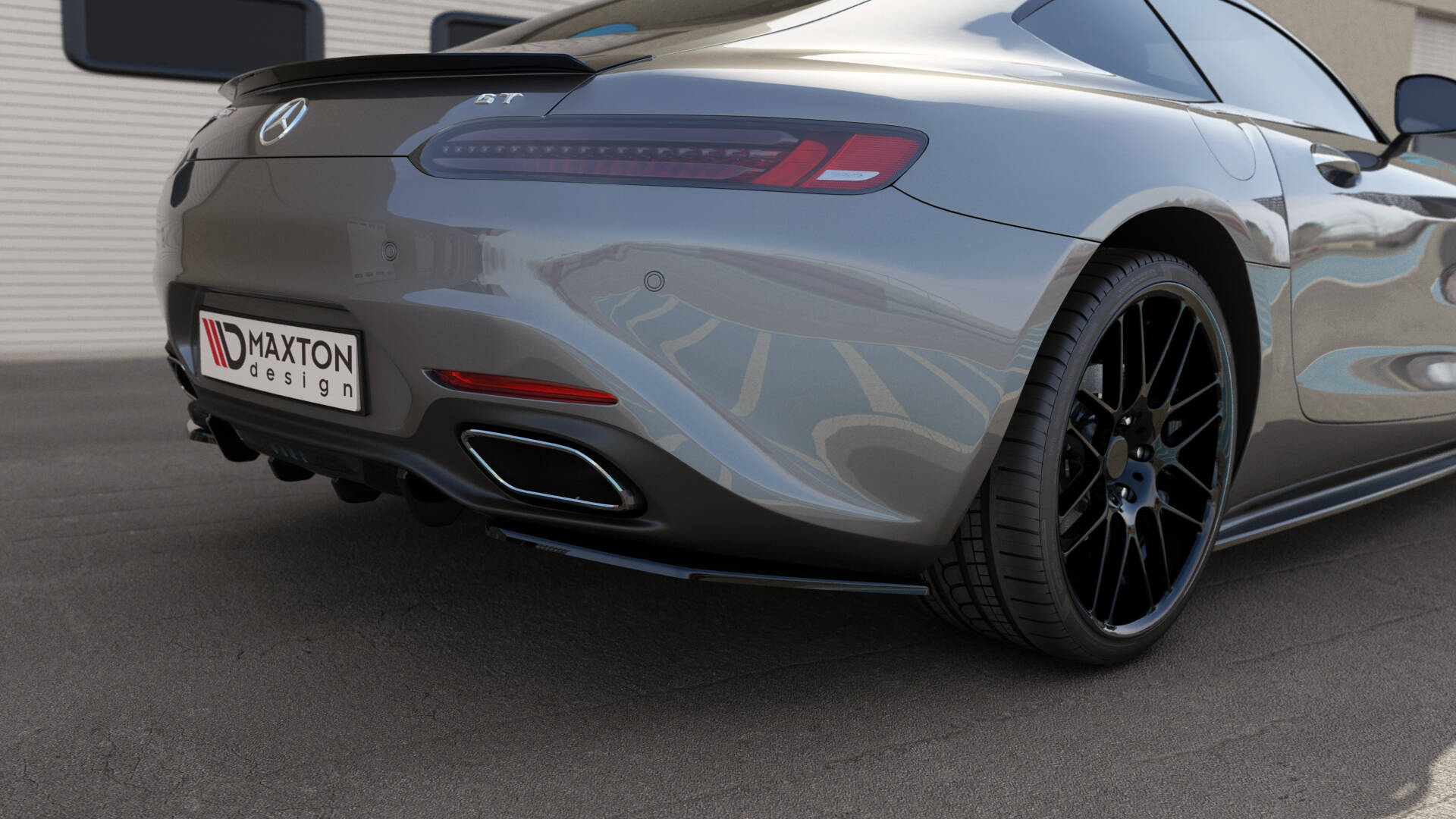 Heckseiten Flaps Mercedes-AMG GT C190 Facelift