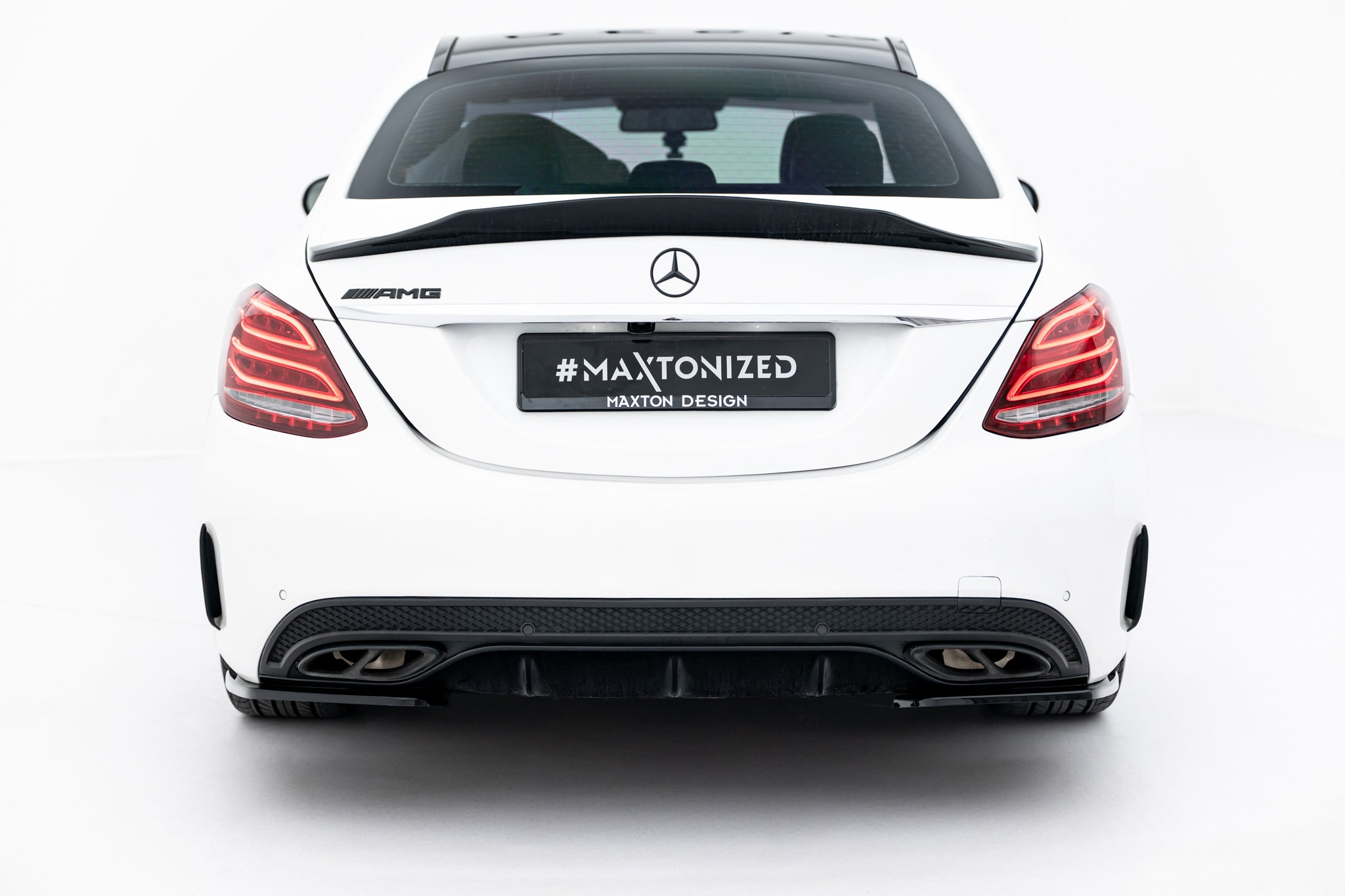 Heckseiten Flaps Mercedes-Benz C AMG-Line Sedan W205