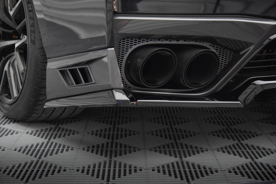 Heckseiten Flaps Nissan GTR R35 Facelift