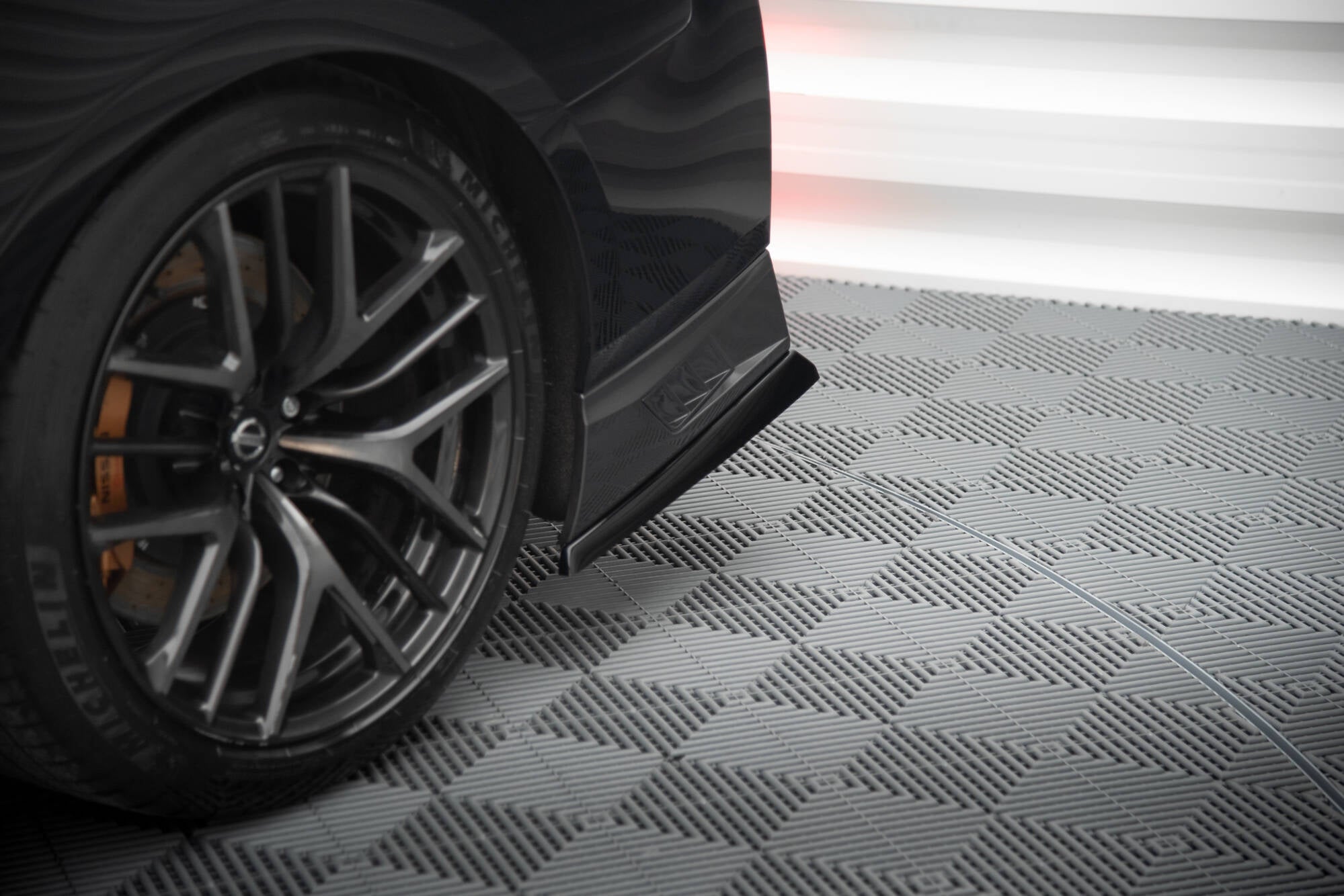 Heckseiten Flaps Nissan GTR R35 Facelift