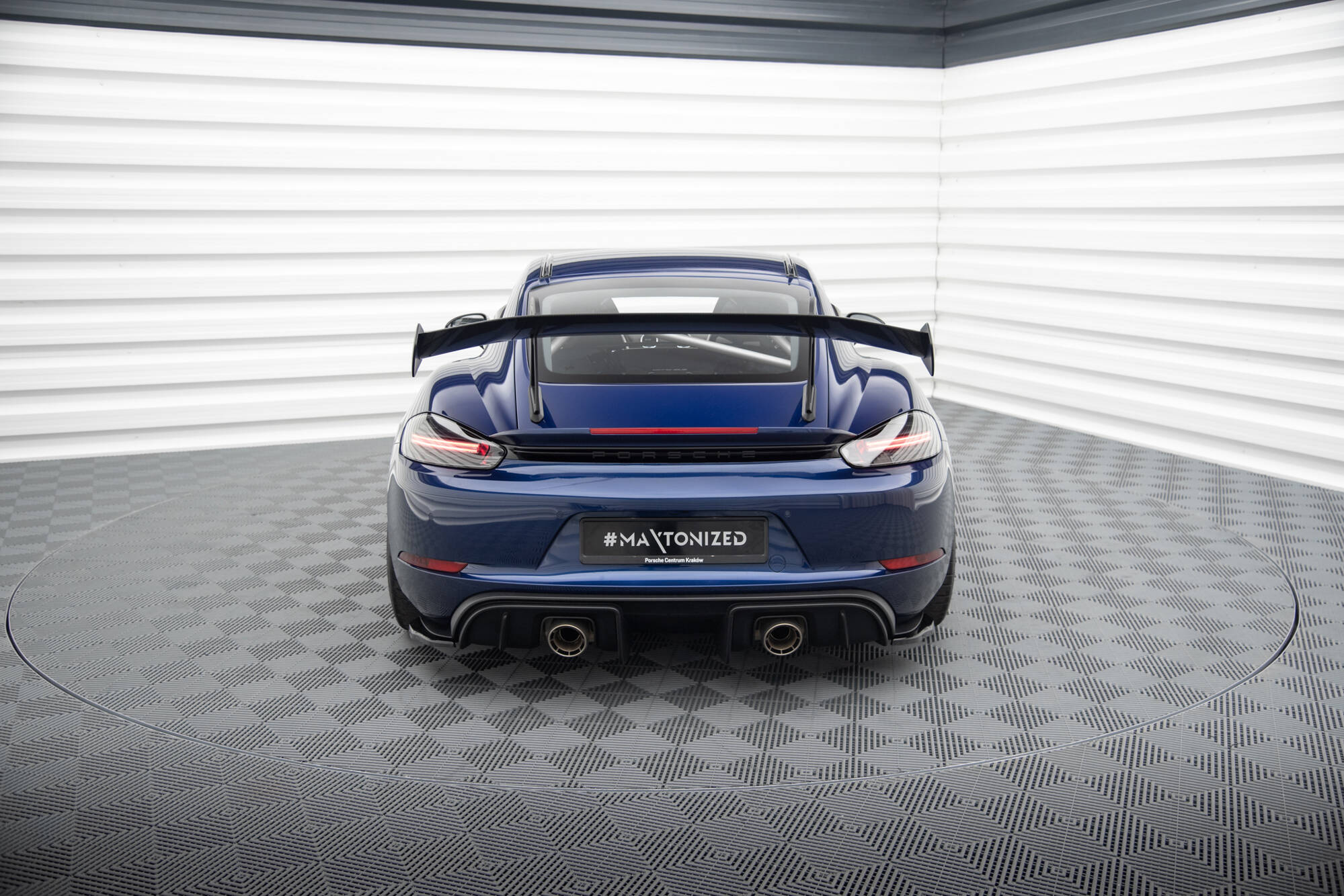 Heckseiten Flaps Porsche 718 Cayman GT4 RS 982c