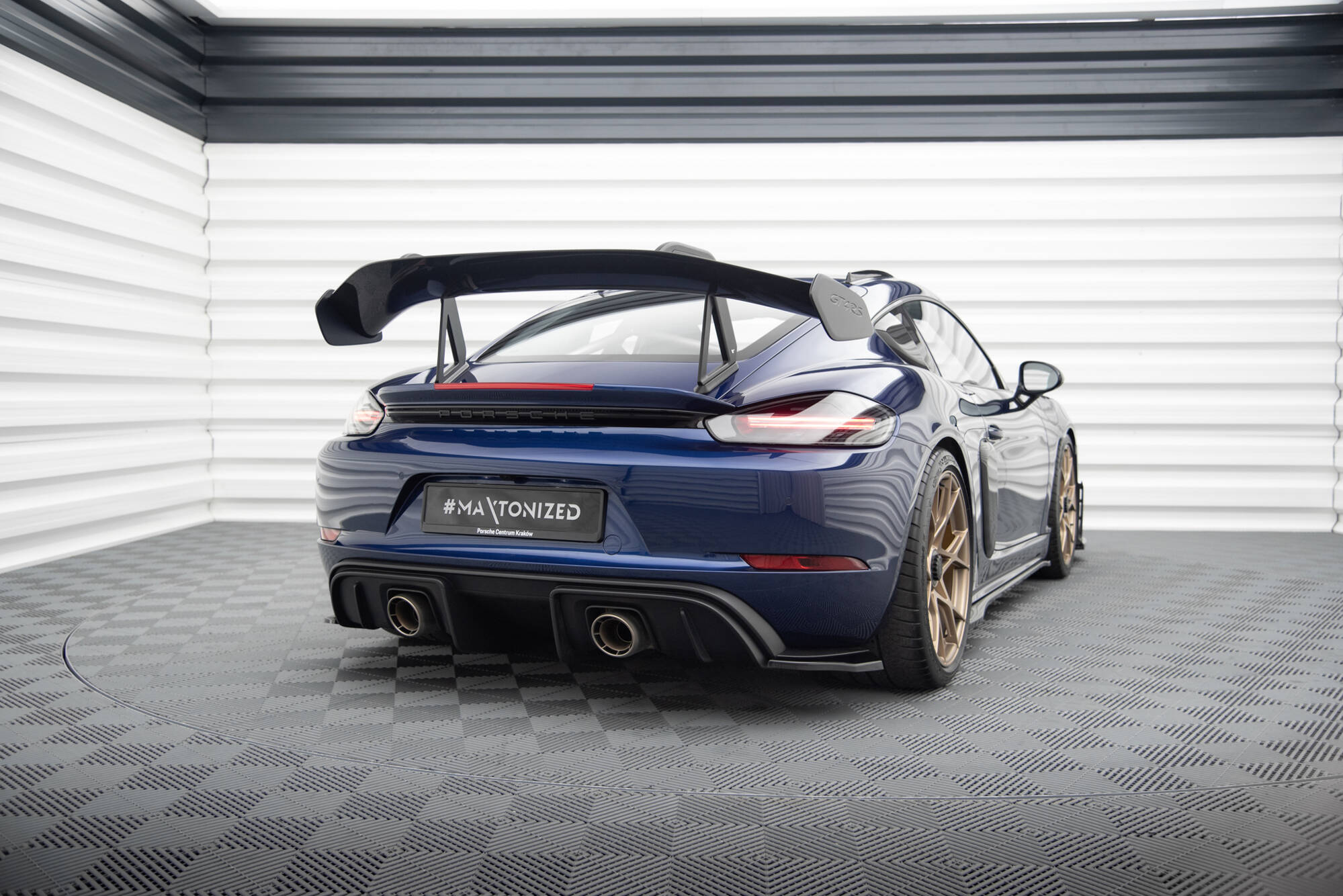 Heckseiten Flaps Porsche 718 Cayman GT4 RS 982c