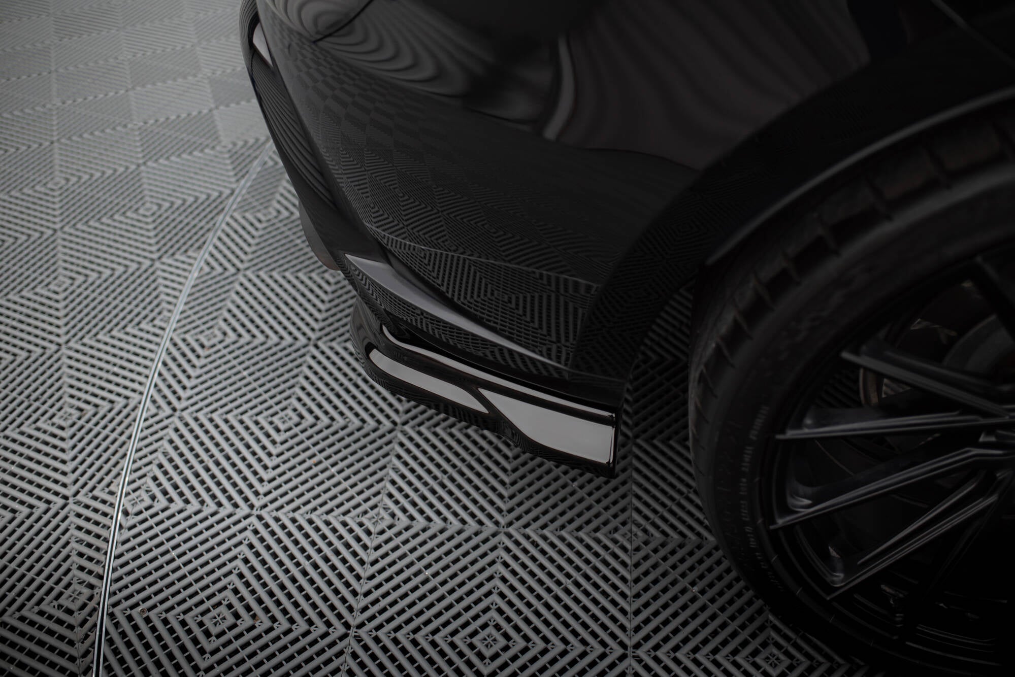 Heckseiten Flaps Porsche Macan GTS Mk1 Facelift 2